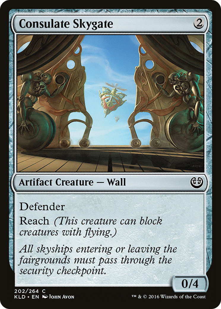 Consulate Skygate (KLD-202) [Kaladesh] Foil