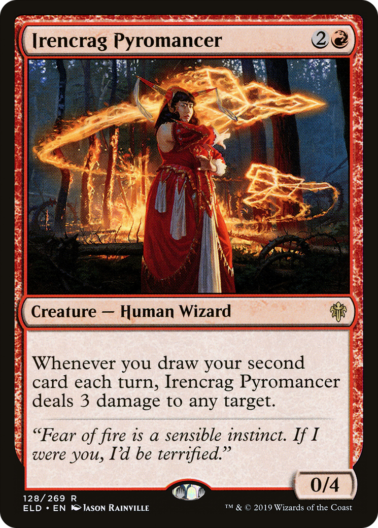 Irencrag Pyromancer (ELD-128) [Throne of Eldraine] Foil
