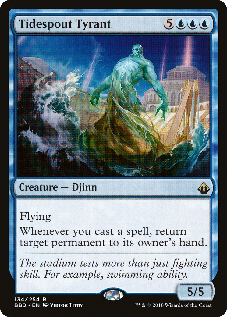 Tidespout Tyrant (BBD-134) [Battlebond] Foil