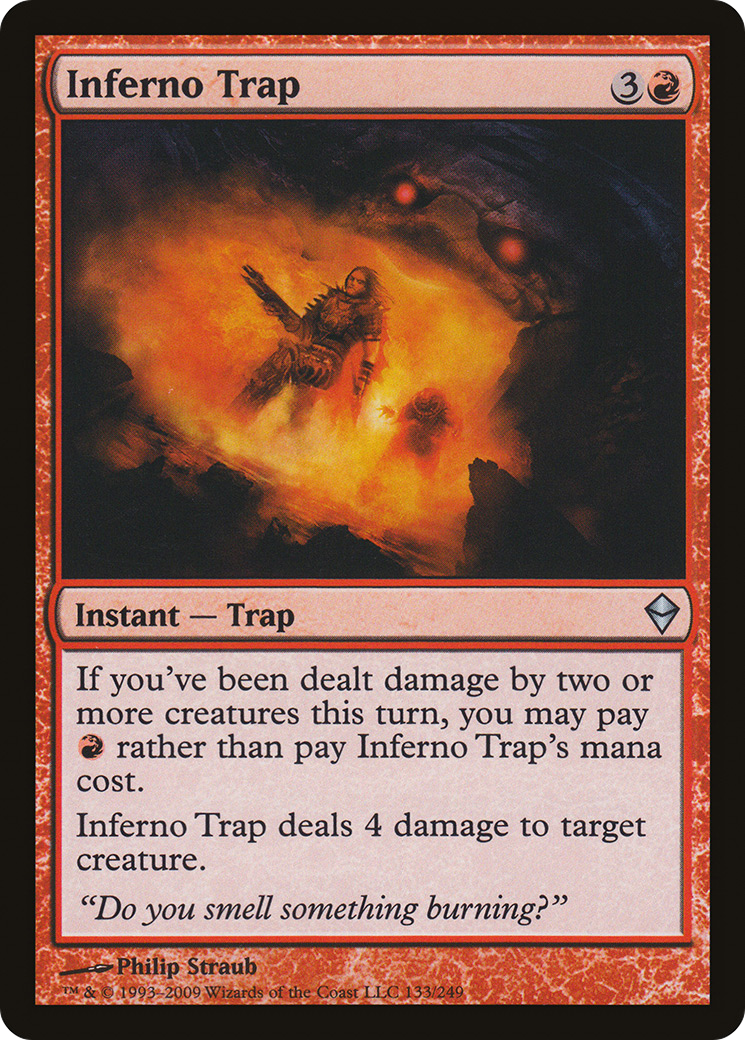 Inferno Trap (ZEN-133) [Zendikar] Foil