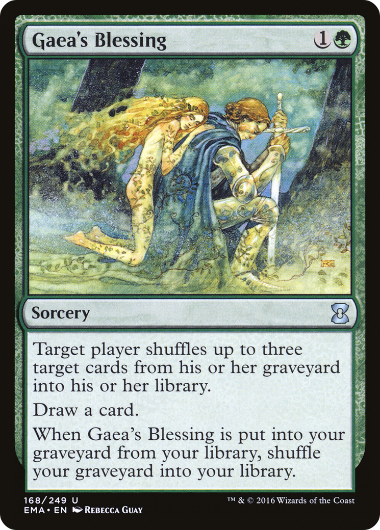 Gaea's Blessing (EMA-168) [Eternal Masters] Foil