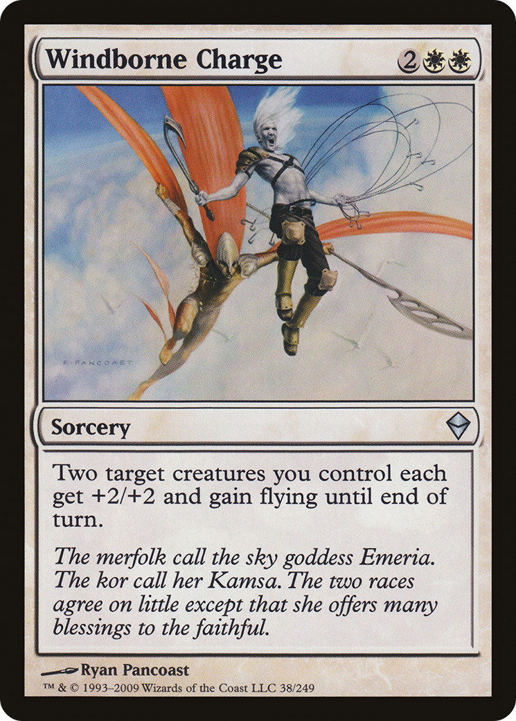 Windborne Charge (ZEN-038) [Zendikar]