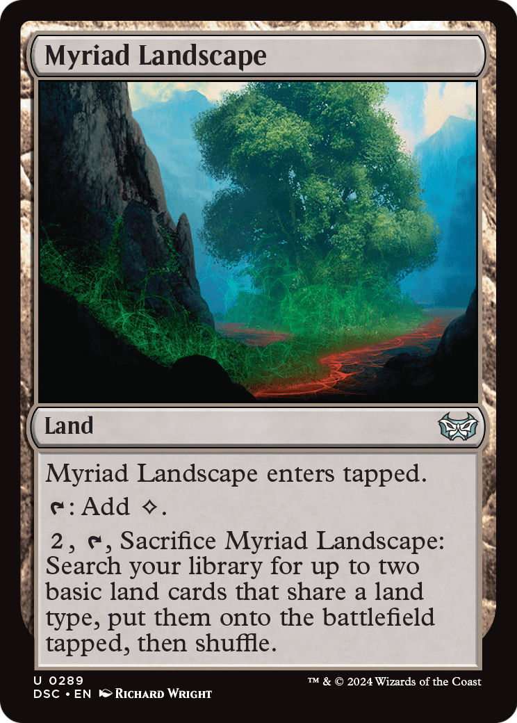Myriad Landscape (DSC-289) [Duskmourn: House of Horror Commander]