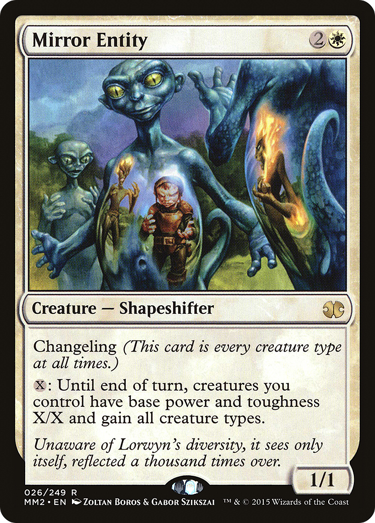 Mirror Entity (MM2-026) [Modern Masters 2015] Foil