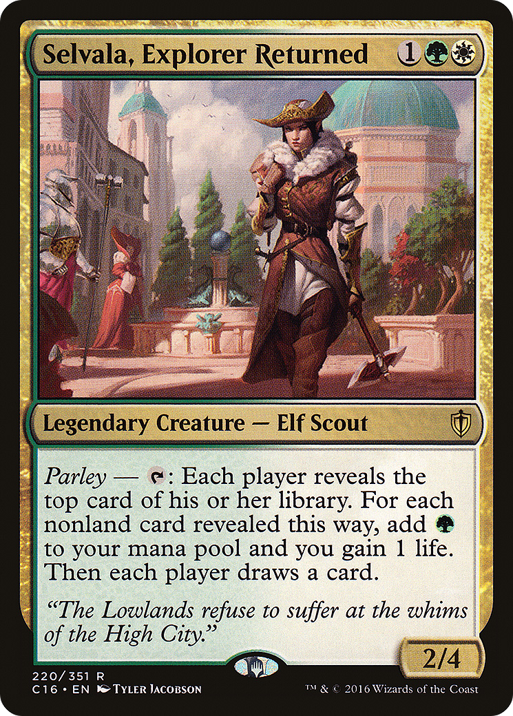 Selvala, Explorer Returned (C16-220) [Commander 2016]