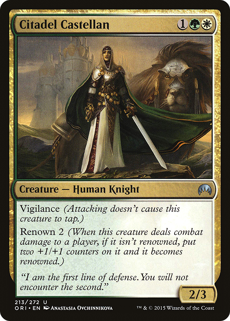 Citadel Castellan (ORI-213) [Magic Origins] Foil