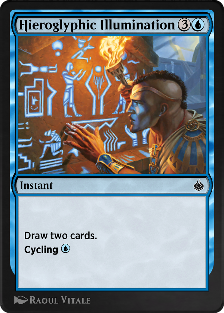 Hieroglyphic Illumination (AKR-064) [Amonkhet Remastered]