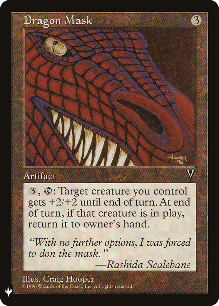 Dragon Mask (LIST-VIS-144) [The List]