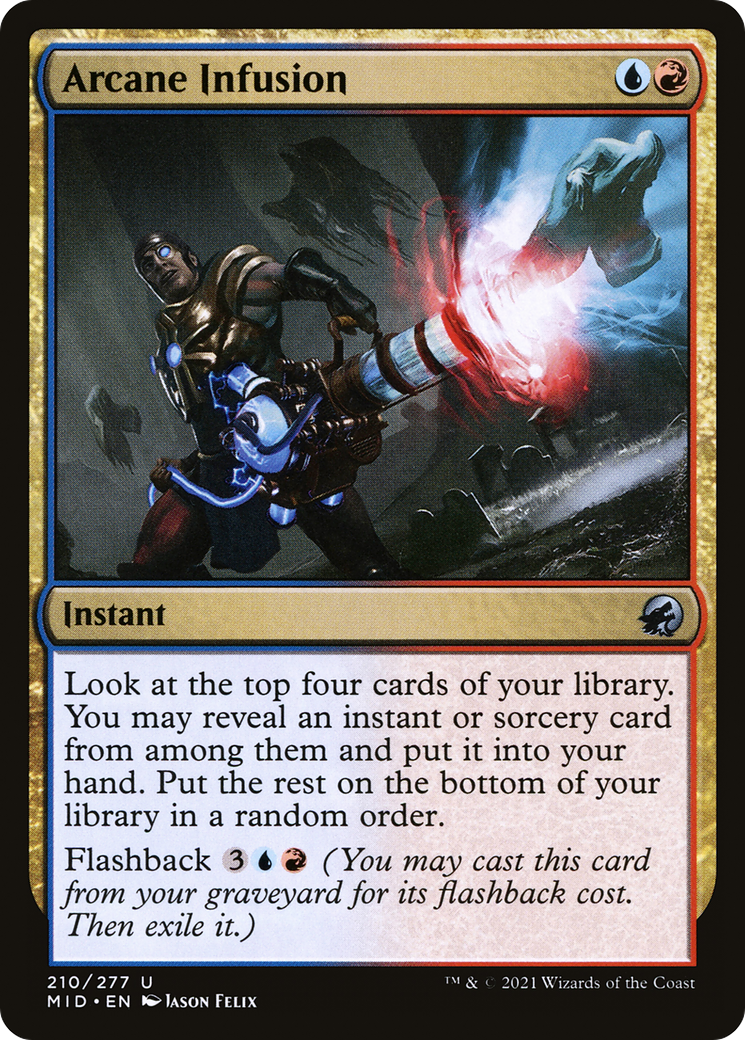Arcane Infusion (MID-210) [Innistrad: Midnight Hunt]
