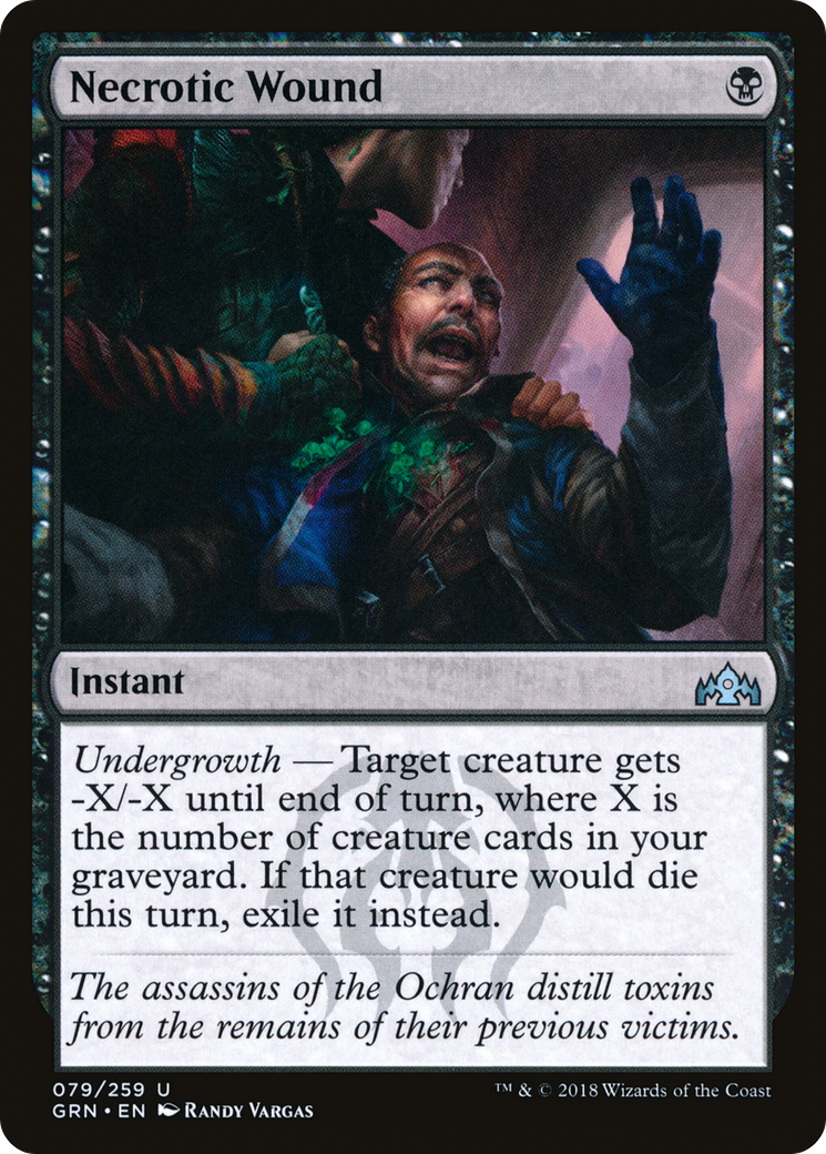 Necrotic Wound (GRN-079) [Guilds of Ravnica]