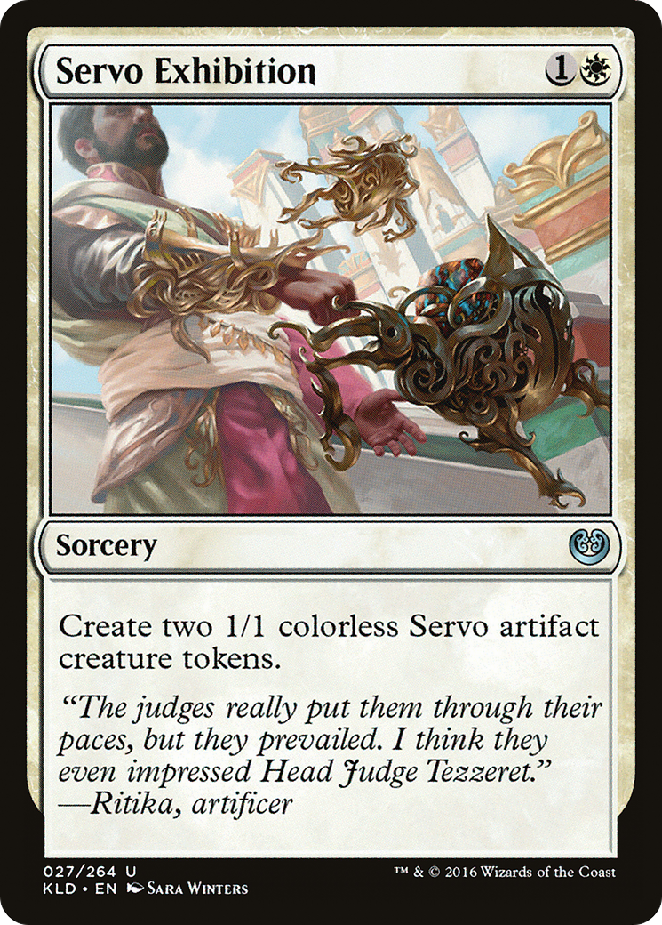 Servo Exhibition (KLD-027) [Kaladesh] Foil