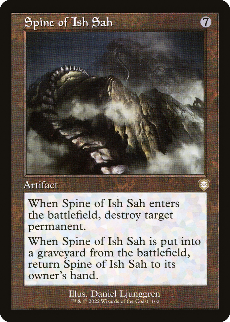 Spine of Ish Sah (Retro Frame) (BRC-162) [The Brothers' War Commander]