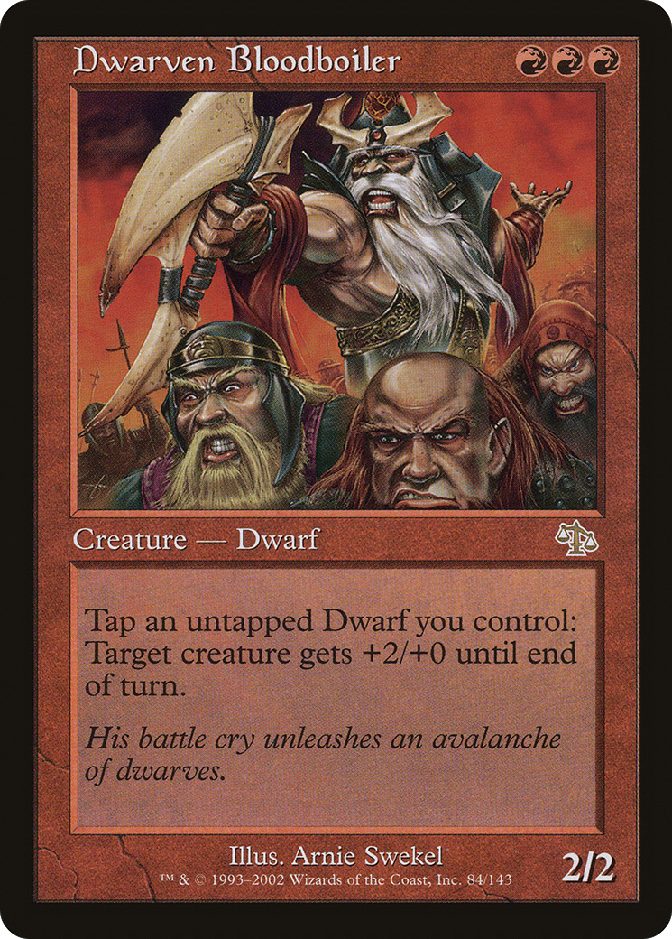 Dwarven Bloodboiler (JUD-084) [Judgment]