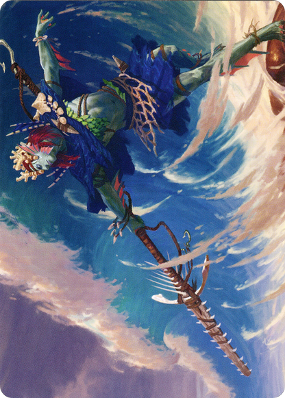 Tazeem Roilmage // Tazeem Roilmage (AZNR-051) (Borderless) [Zendikar Rising Art Series]
