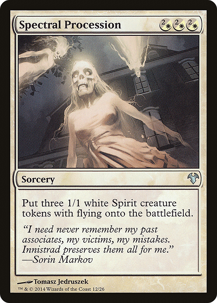 Spectral Procession (MD1-012) [Modern Event Deck 2014]