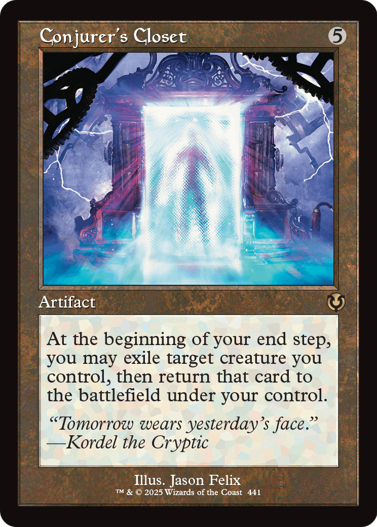 Conjurer's Closet (Retro Frame) (INR-441) [Innistrad Remastered] Foil