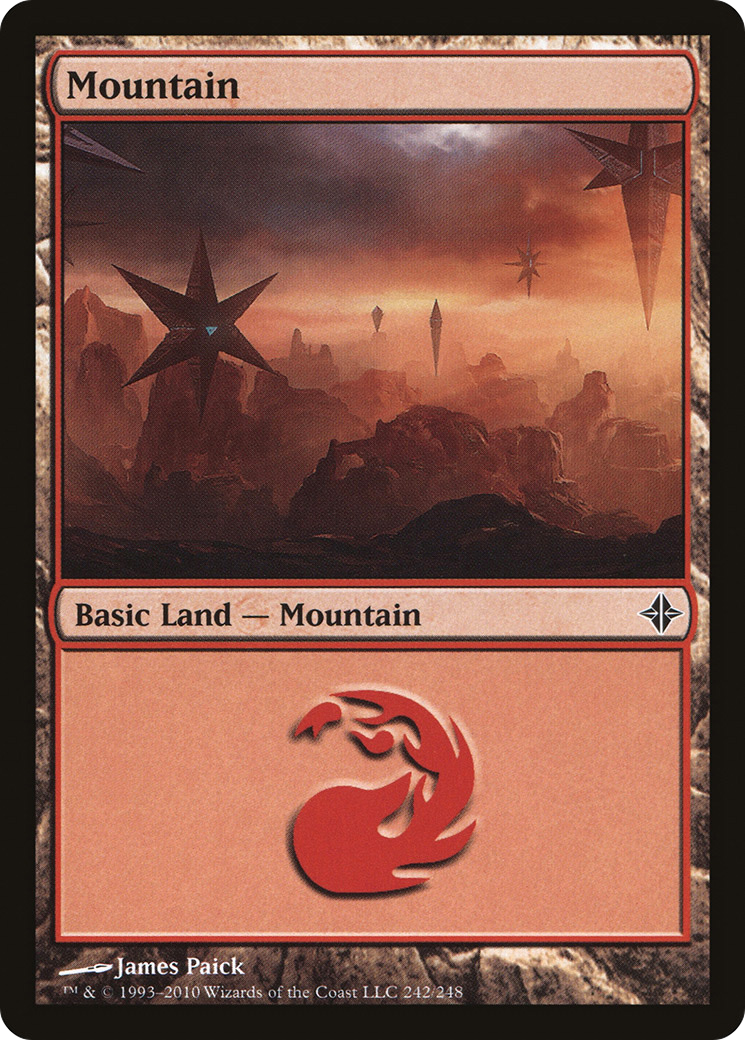 Mountain (ROE-242) [Rise of the Eldrazi] Foil