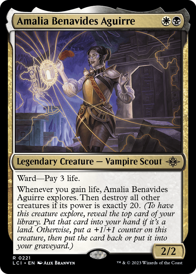 Amalia Benavides Aguirre (LCI-221) [The Lost Caverns of Ixalan] Foil