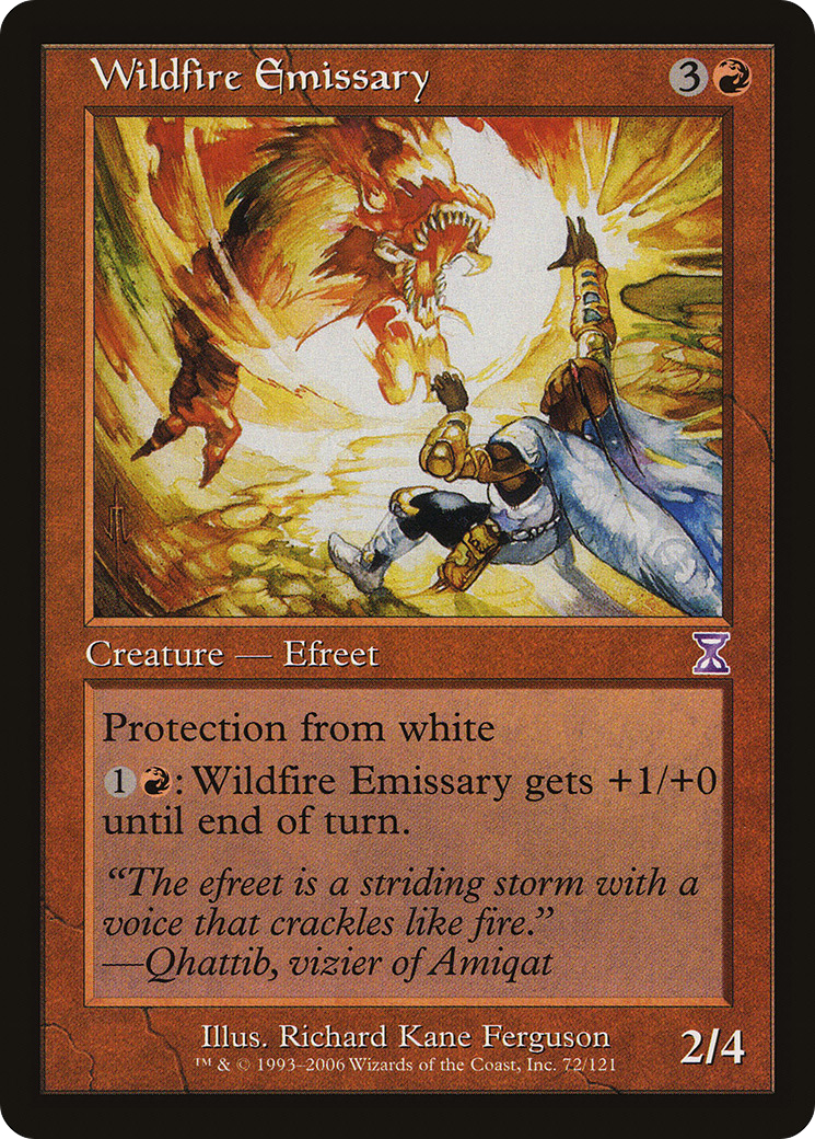 Wildfire Emissary (TSB-072) [Time Spiral Timeshifted] Foil