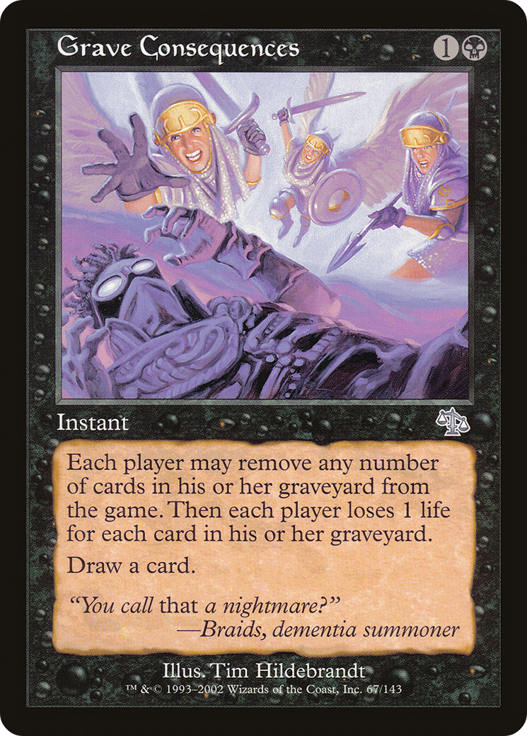 Grave Consequences (JUD-067) [Judgment]
