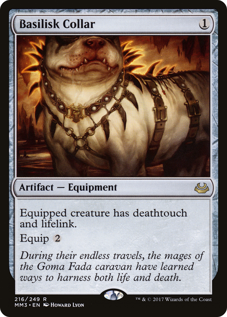 Basilisk Collar (MM3-216) [Modern Masters 2017] Foil