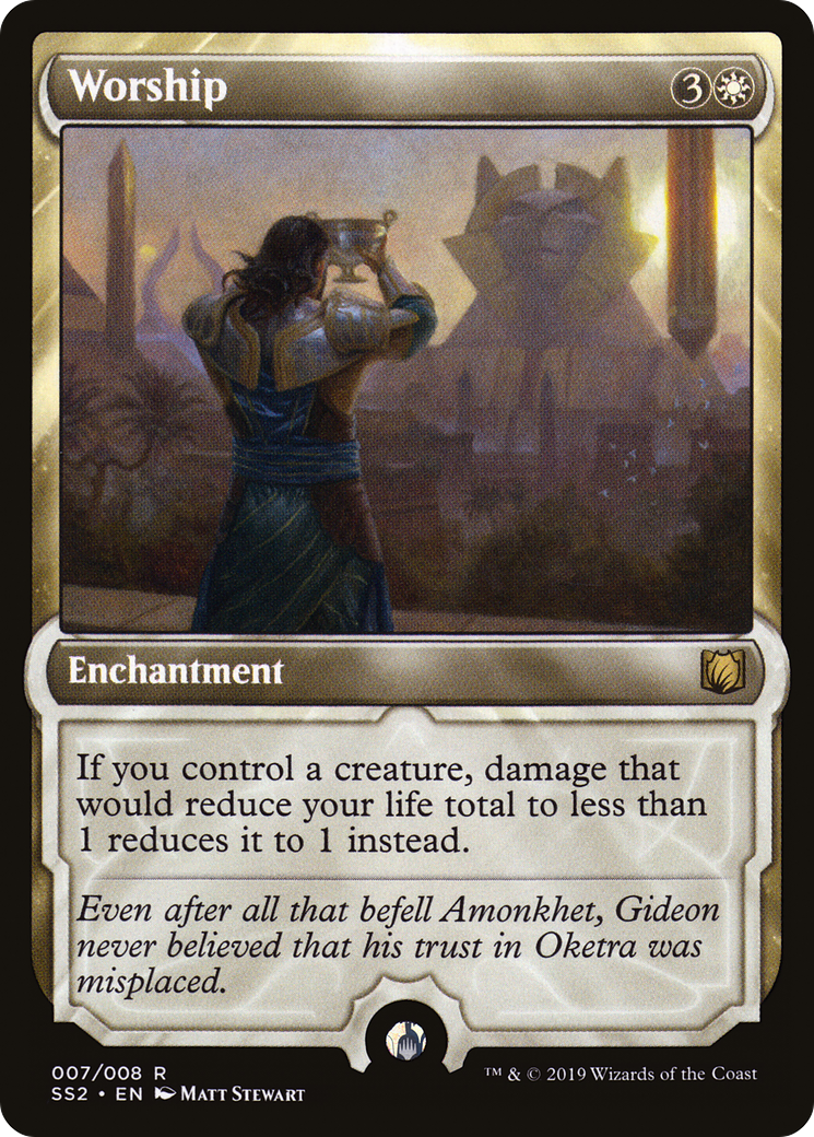 Worship (SS2-007) [Signature Spellbook: Gideon]