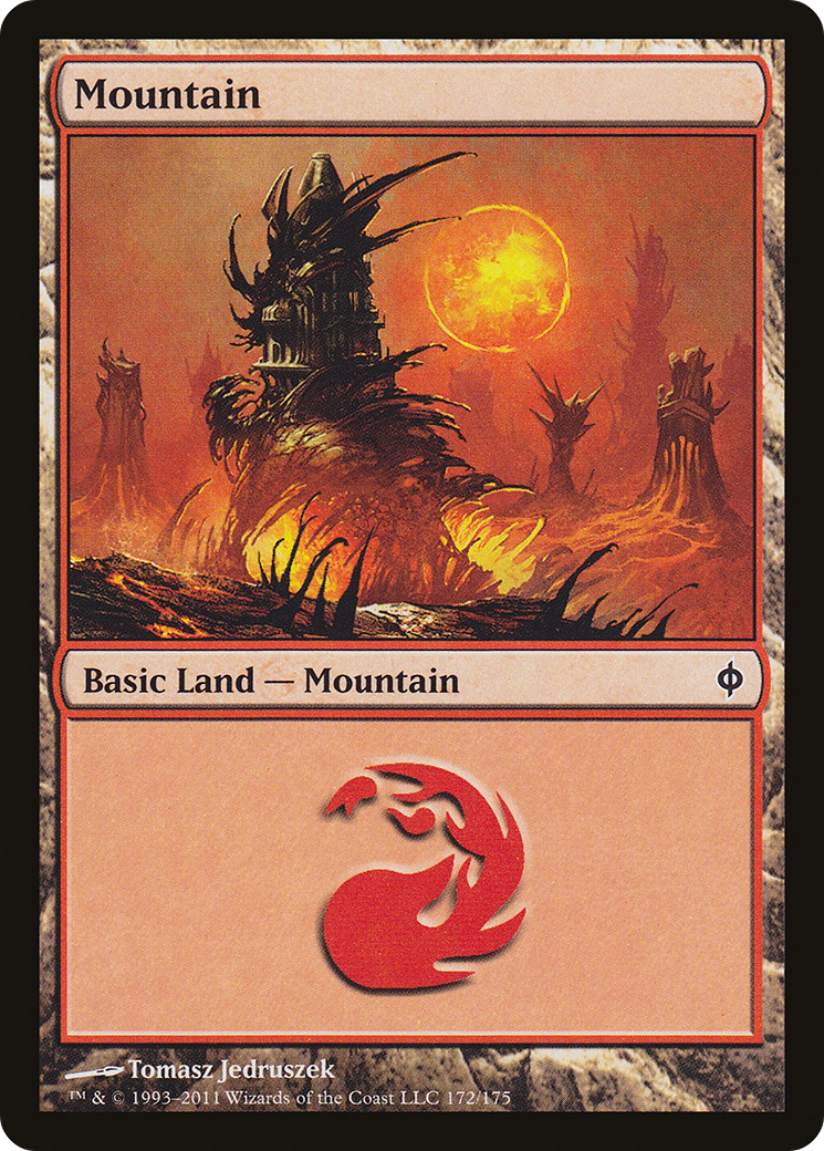 Mountain (NPH-172) [New Phyrexia] Foil