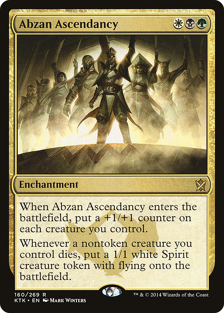 Abzan Ascendancy (KTK-160) [Khans of Tarkir]