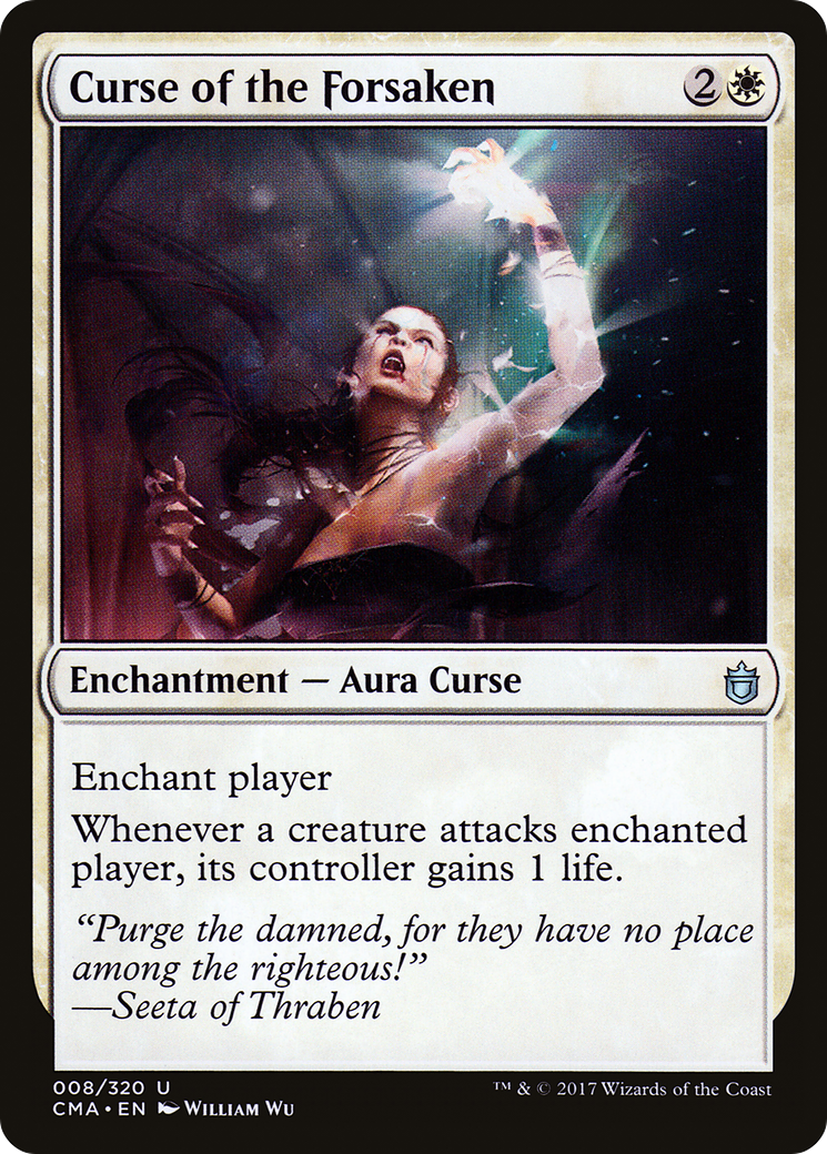 Curse of the Forsaken (CMA-008) [Commander Anthology]