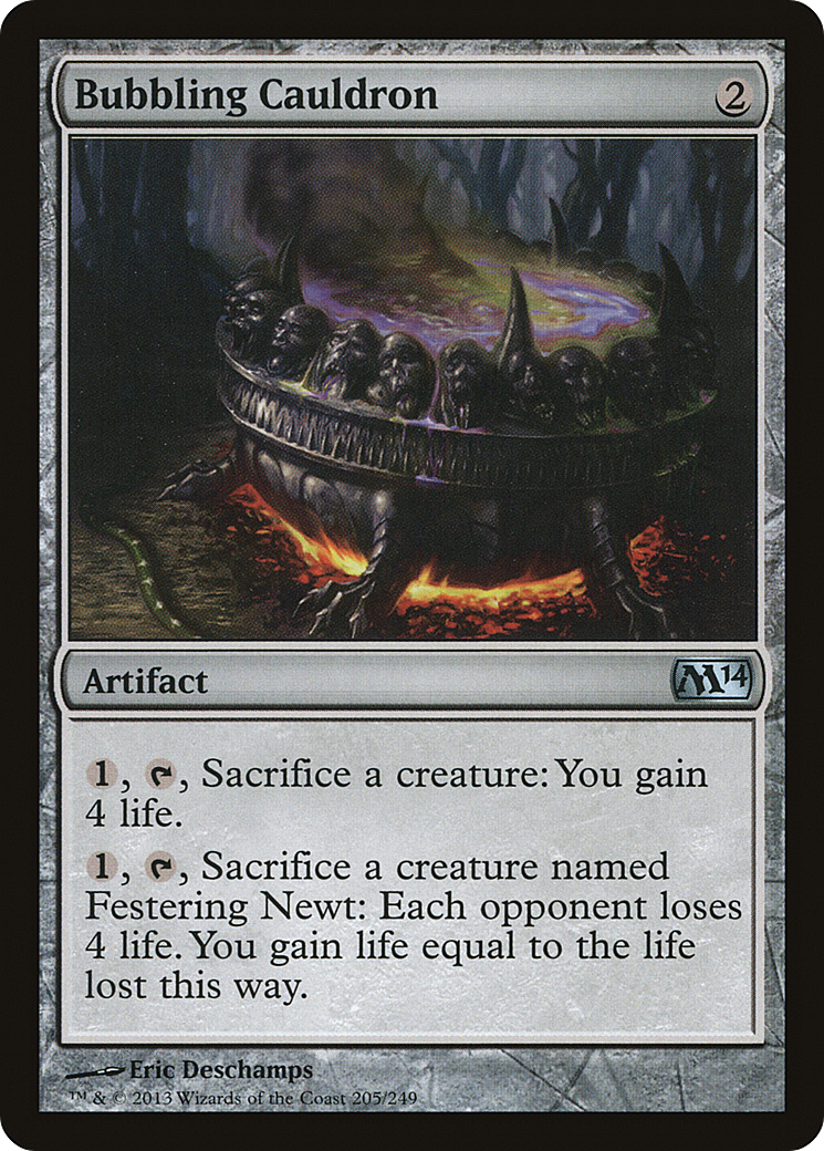 Bubbling Cauldron (M14-205) [Magic 2014]
