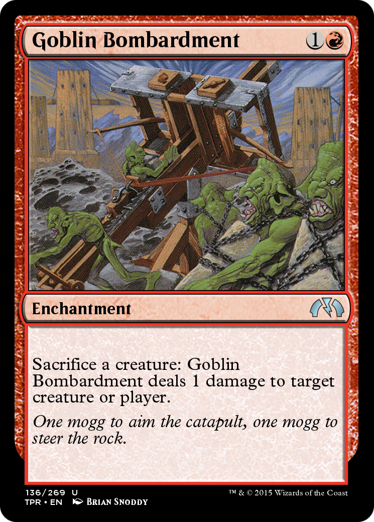 Goblin Bombardment (TPR-136) [Tempest Remastered]