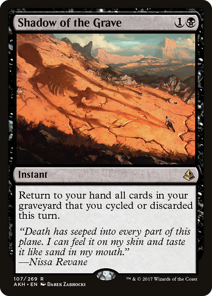 Shadow of the Grave (AKH-107) [Amonkhet] Foil