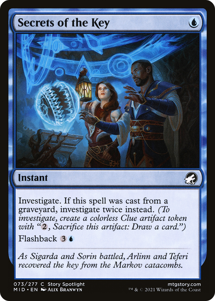 Secrets of the Key (MID-073) [Innistrad: Midnight Hunt]