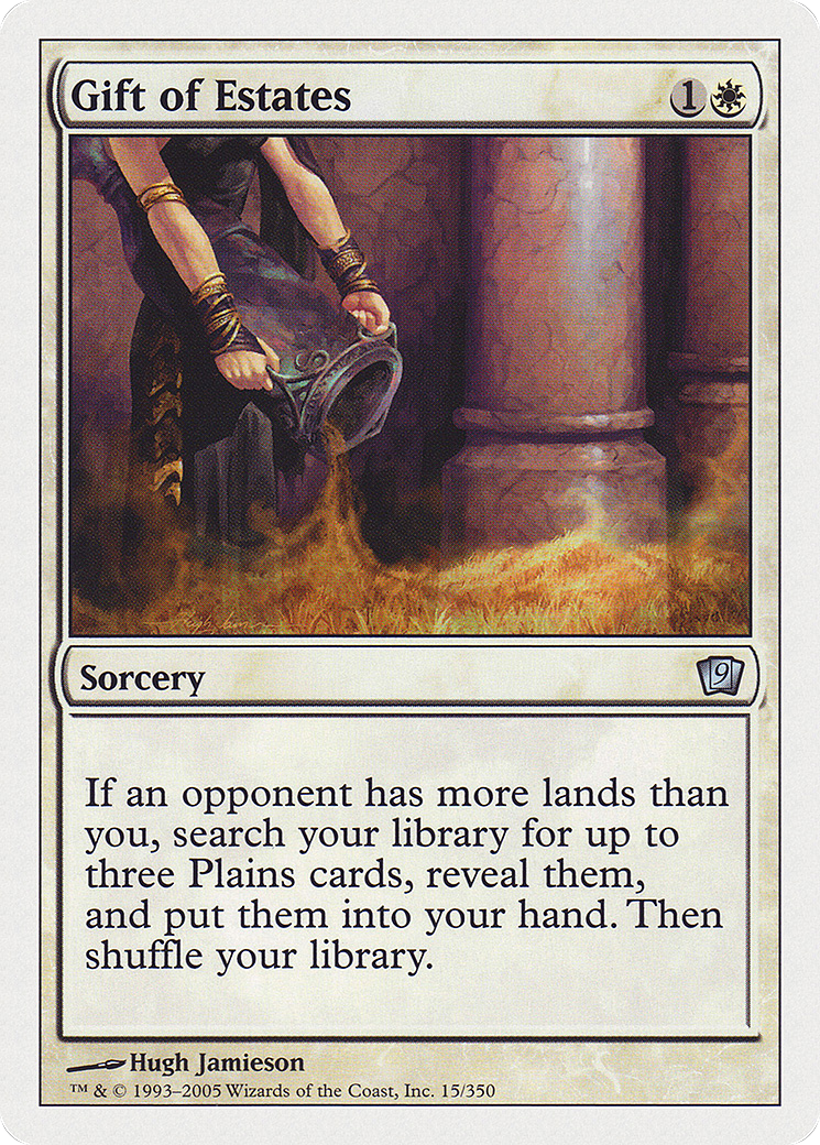 Gift of Estates (9ED-015) [9th Edition] Foil