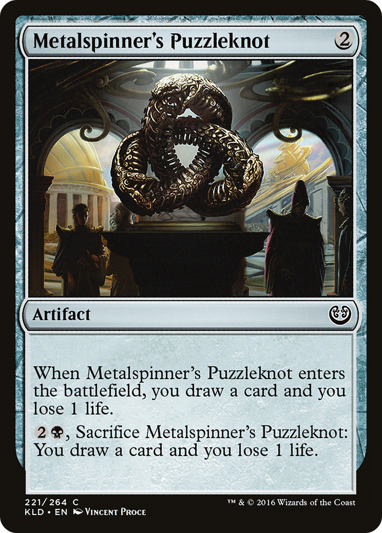 Metalspinner's Puzzleknot (KLD-221) [Kaladesh]