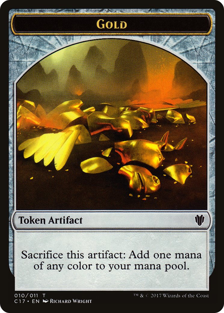 Gold (TC17-010) [Commander 2017 Tokens]