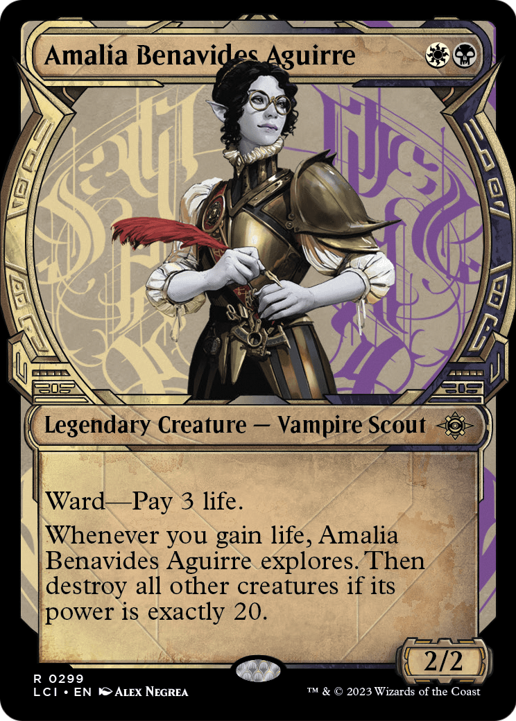 Amalia Benavides Aguirre (Showcase) (LCI-299) [The Lost Caverns of Ixalan]