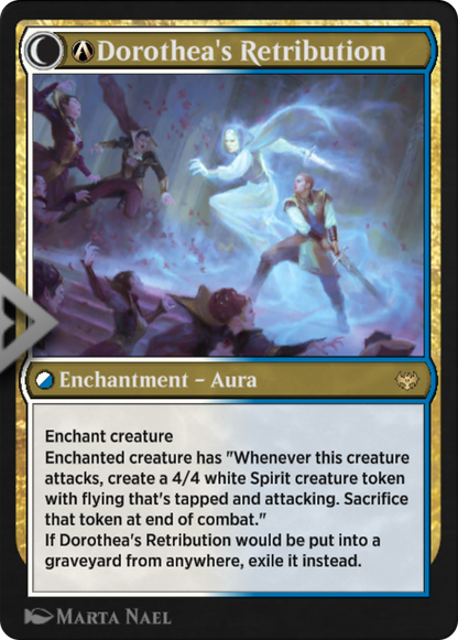 A-Dorothea, Vengeful Victim // A-Dorothea's Retribution (VOW-A-235) [Innistrad: Crimson Vow]