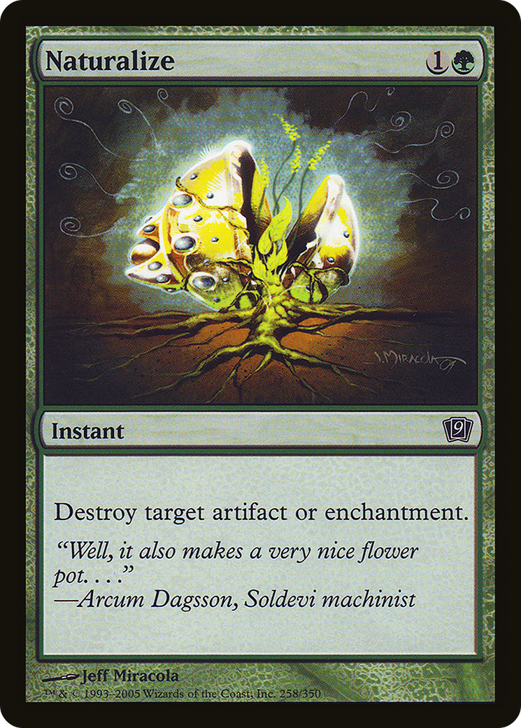 Naturalize (9ED-258) [9th Edition] Foil