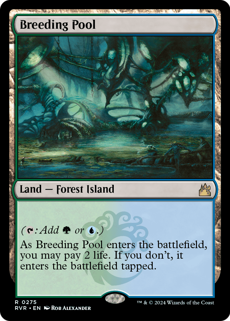 Breeding Pool (RVR-275) [Ravnica Remastered] Foil