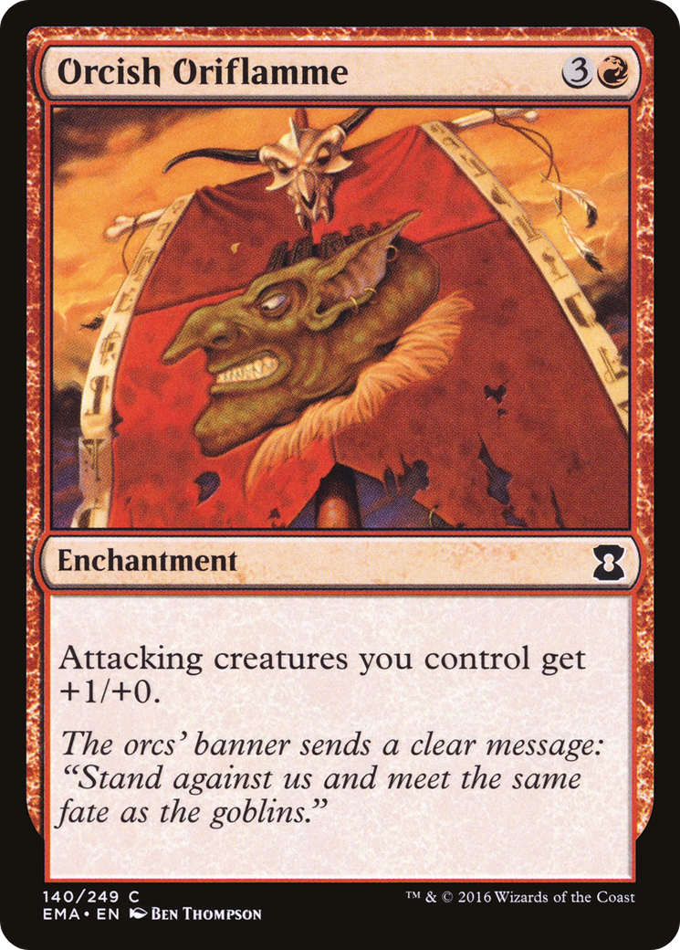 Orcish Oriflamme (EMA-140) [Eternal Masters] Foil