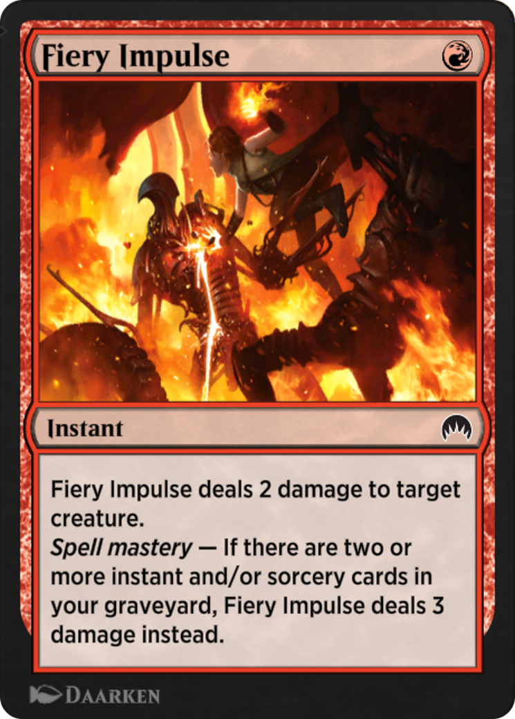 Fiery Impulse (EA2-013) [Explorer Anthology 2]