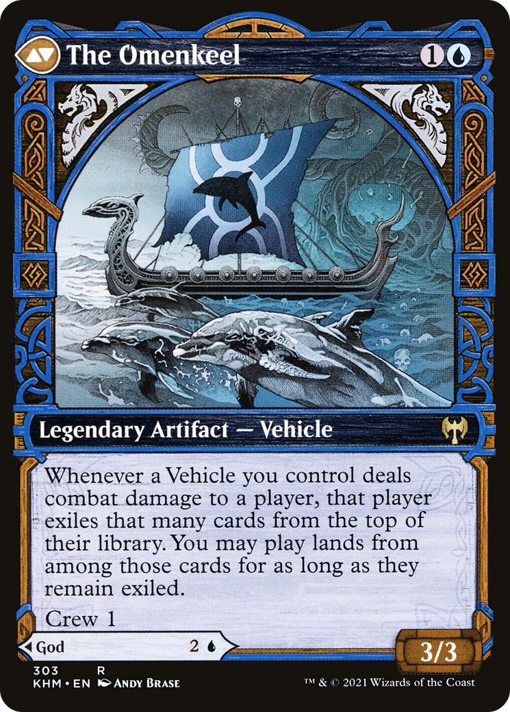 Cosima, God of the Voyage (Showcase) (KHM-303) [Kaldheim]