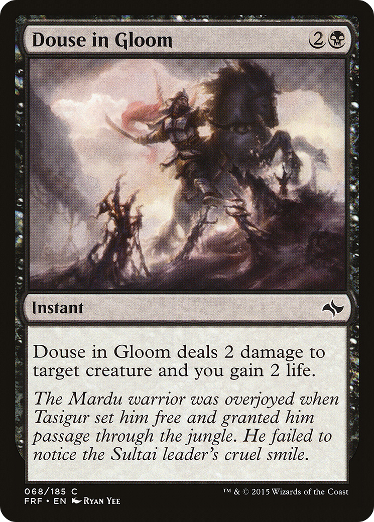 Douse in Gloom (FRF-068) [Fate Reforged]