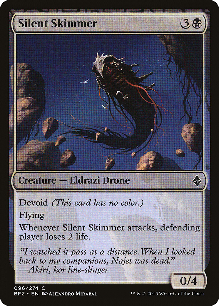 Silent Skimmer (BFZ-096) [Battle for Zendikar] Foil