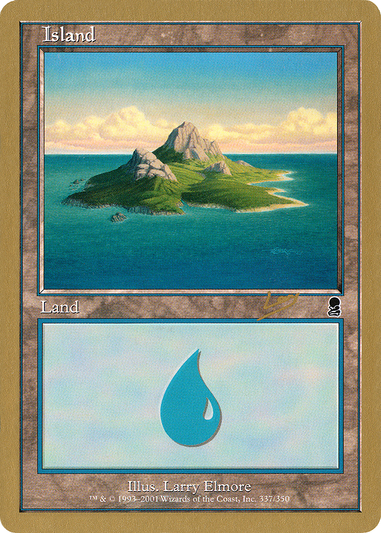Island (337) - 2002 Raphael Levy (ODY) [World Championship Decks 2002]
