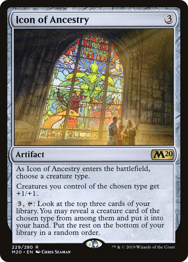 Icon of Ancestry (M20-229) [Core Set 2020] Foil