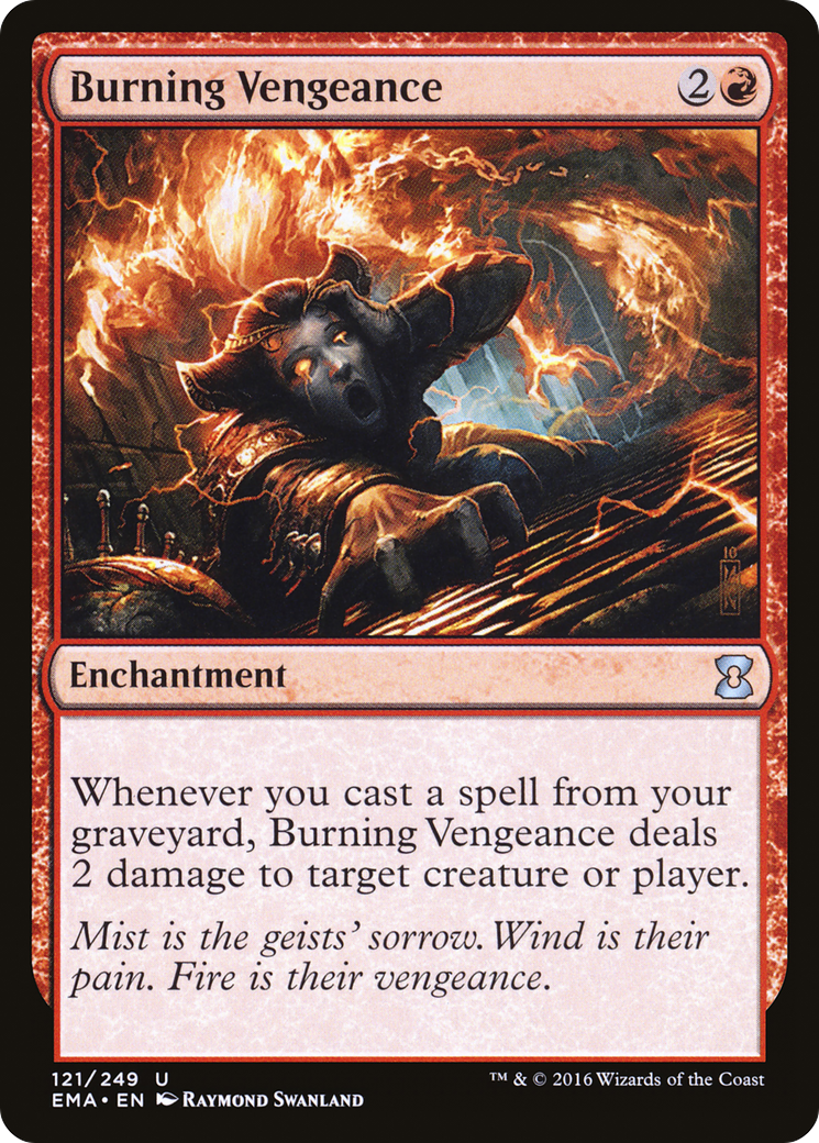 Burning Vengeance (EMA-121) [Eternal Masters] Foil