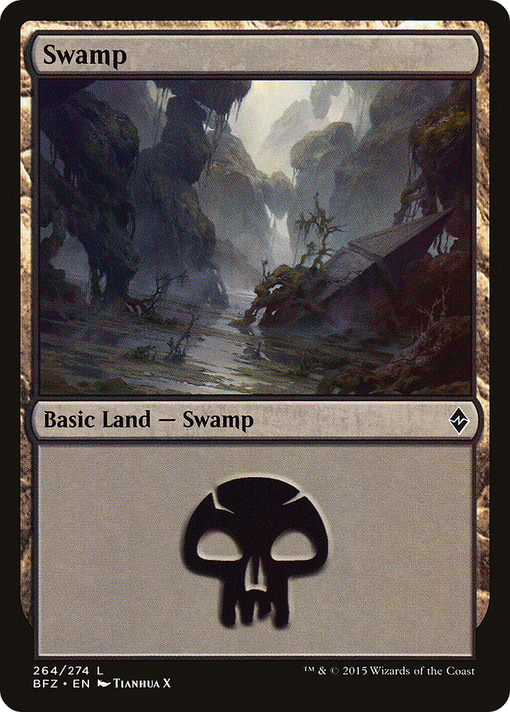 Swamp (BFZ-264) [Battle for Zendikar]