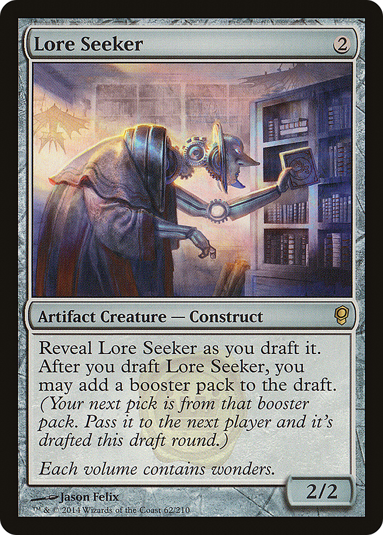 Lore Seeker (CNS-062) [Conspiracy] Foil